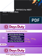 9 DayDuty - Full Mock 1 of 9