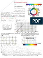 d1n4j-AP07 Et 08 Spectroscopie UV Visible Et IR