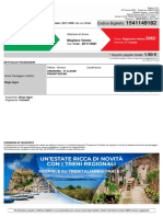 Codice Biglietto:: Venezia Mestre 25/11/2021