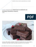 ČOKO MAĐARICA - Kolač Koji Će Oduševiti Sve Ljubitelje Čokoladnih Slastica - Recepti 365