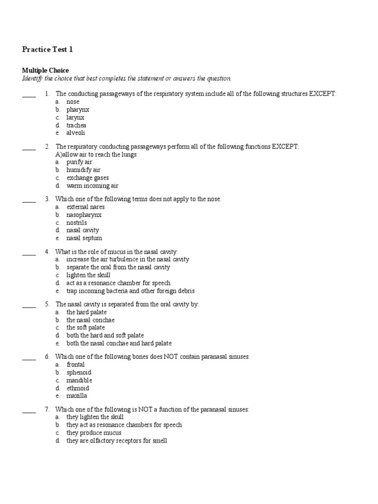 Anatomy Practice Test 1 (1) Digestion Human Digestive System