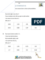 Decimal Place Value Riddles 4a