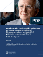 Doprinos Adila Zulfikarpašića Oblikovanju Mirovnog Sporazuma Za Bosnu I Hercegovinu S Deset Multietničkih Provincija 1992. I 1993. U Ženevi