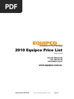 Download Equipco 2010 Price List by Kiel Sampson-Woods SN61822089 doc pdf