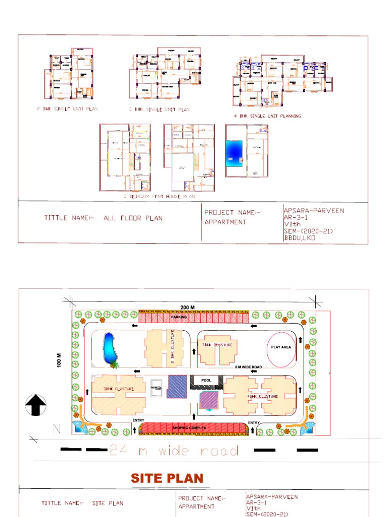 Row Housing Plan Overview | PDF | Toilet | Cultural Heritage, image size:768x1024