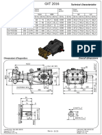 Technical Sheets GXT Pump