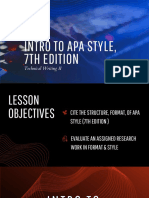 APA Style 7th Edition