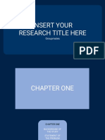 Research Defense Template by Rome