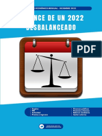 Balance de Un 2022 Desbalanceado - Diciembre 2022