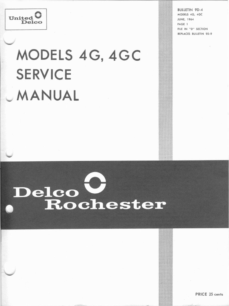 1955 Shop Manual-Rochester 4GC Page 10 of 18