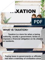 Taxation Purposes, Types & Justifications
