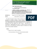 Carta Nº07 - REMITO OPINION Desface PRESUPUESTAL Mat. Inst - Sanitaria Palestina Alta