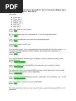 UGRD IT6313 Linux Administration SourcePrelim Quiz 1 Prelim Quiz 2 Midterm Quiz 1 Midterm Quiz 2 Final Quiz 1 Final Quiz 2