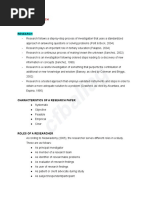 Practical Research 1 Notes