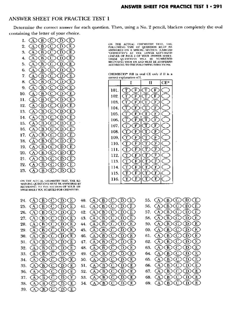 (Barron S) Practice Test 1 PDF