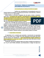 Direito Eleitoral 2019 Aula 23 Direitos Politicos Perda Ou Suspensao Dos Direitos Politicos II