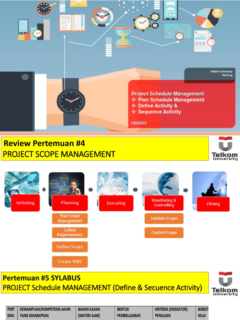 Level 5 Project Schedule Example