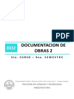 Manual Documentacion de Proyectos - INSTALACIONES