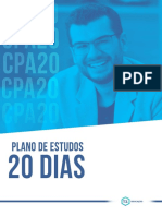 Plano de Estudos CPA20