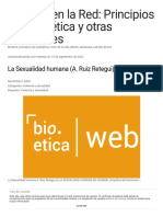 La Sexualidad Humana (A. Ruiz Retegui) - Inicio - BioeticaWeb, La Mayor Base de Datos de Artículos de Bioética