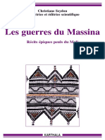 Les Guerres Du Massina. Récits Épiques Peuls Du Mali by Christiane Seydou (Traductrice Et Éditrice Scientifique)