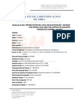 2.1. Ficha Tecnica de Identificacion de Obra