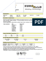 Elettrodo Per Alluminio e Sue Leghe AWS A5.3 - E4043 (Selectarc - Eurosald Mod. AL105)