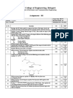 Jain College ECE Assignment - III on VLSI Design