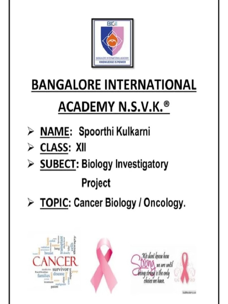 Cancer | PDF