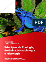 Princípios de Zoologia Botânica Microbiologia e Micrologia Diagramada