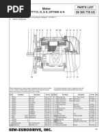 Sew Part List R97 - en | PDF | Gear | Valve