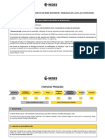 Etapas de Um Pedido de Modificação