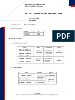 recuperación Comunicación