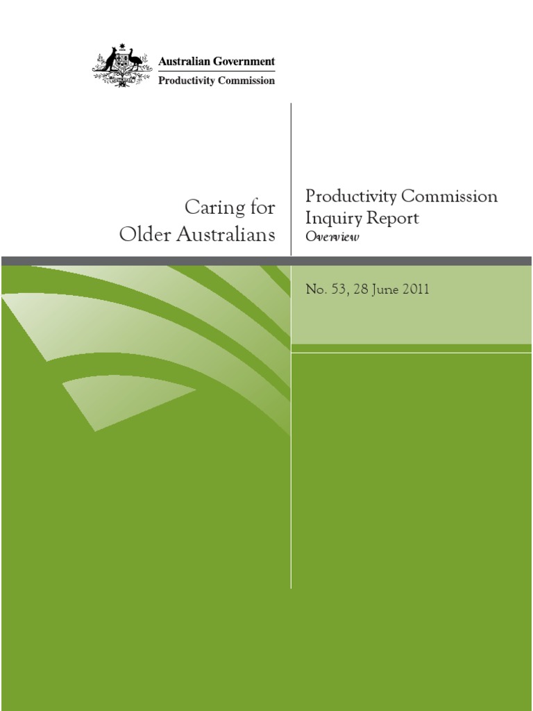 Aged Care Overview Booklet | PDF | Elderly Care | Caregiver
