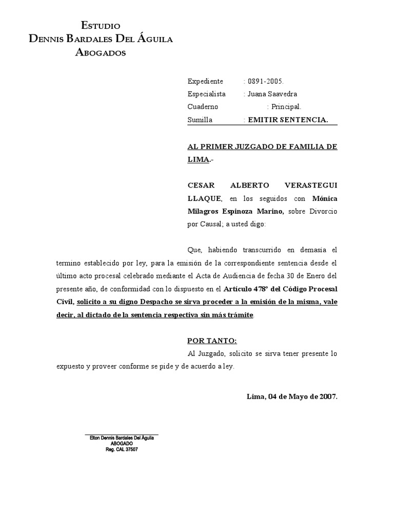 Emitir Sentencia | PDF | Sentencia (ley) | Justicia