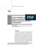 In-Situ Composite Materials Based On Oriented Polymer Blends - Preparation, Structure and Properties