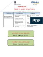 Actividad 02 - Escribe