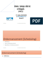 Systemes Temps Reel Critiques Chapitre 1 - Ordonancement