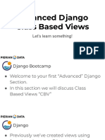 Advanced Django CBV