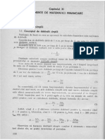 Cap XI Elemente de Matematici Financiare (Pag.118-129)