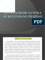 Fil 1 Pananaliksik Sa Wika at Kulturang Pilipino