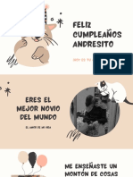 Feliz Cumpleaños Andresito