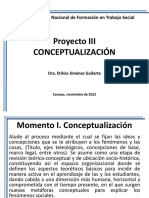 Conceptualización Proyecto III SEGUNDACLASE