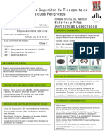 HDS Baterias y Pilas Domésticas Desechadas APL