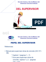 Supervisor de concreto: deberes y responsabilidades