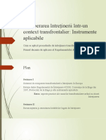 Recuperarea Întreținerii Într-Un Context Transfrontalier: Instrumente Aplicabile