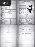 Dark Heresy 2E - Character Sheet - Form Fillable 1.2 | PDF