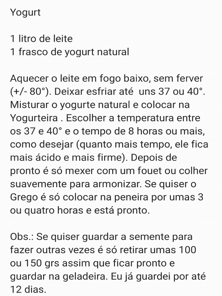 Yogurt PDF