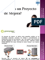 Qué es un Proyecto de Mejora