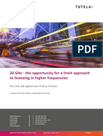 26GHz The Opportunity For A Fresh Approach To Licensing Real Wireless Report To SPF